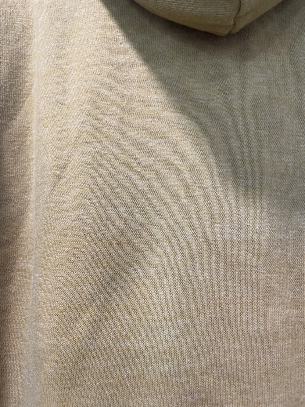 Aviator Nation Mustard Yellow Zip Hoodie with Neon Stripe Accents - Picture 11 of 12